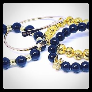 Handmade Bracelet- She’s a Saints Fan